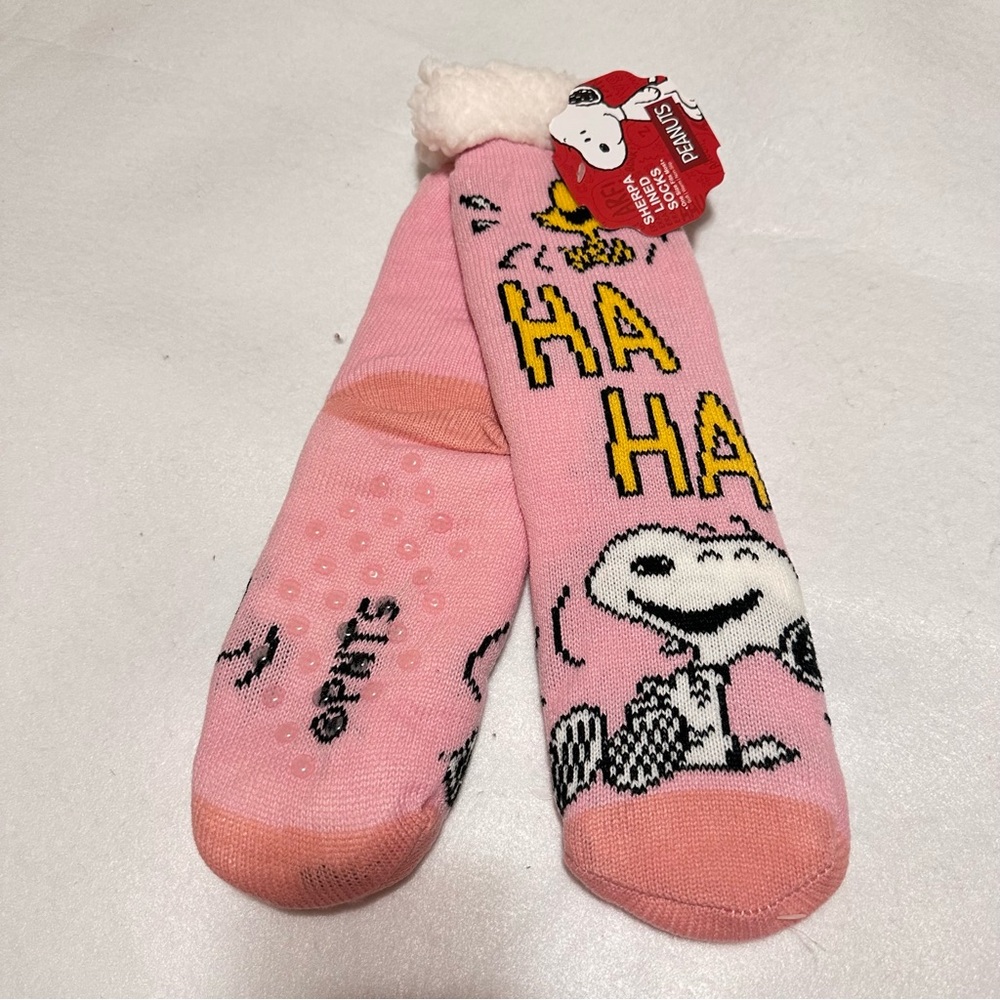 Peanuts slipper socks